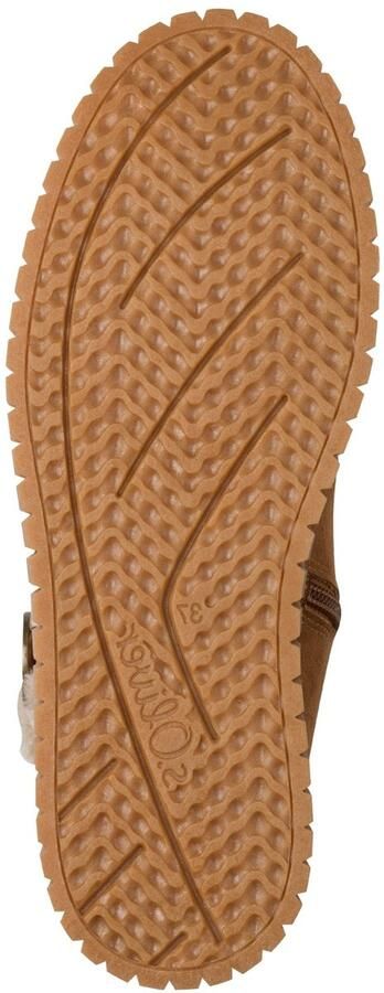 S.Oliver Bruine Casual Enkellaarsjes voor Vrouwen