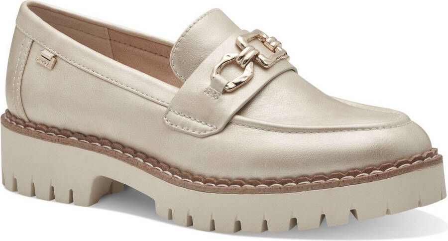 S.Oliver chunky loafers met gesp champagne - Foto 2