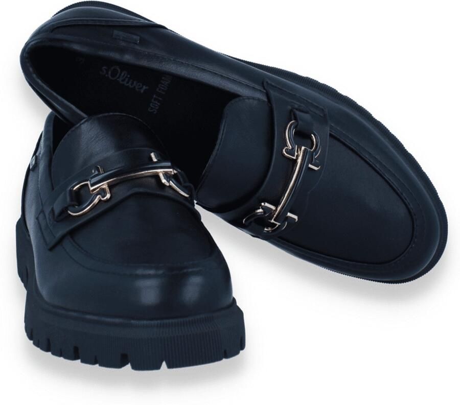 S.Oliver Dames Mocassin Zwart