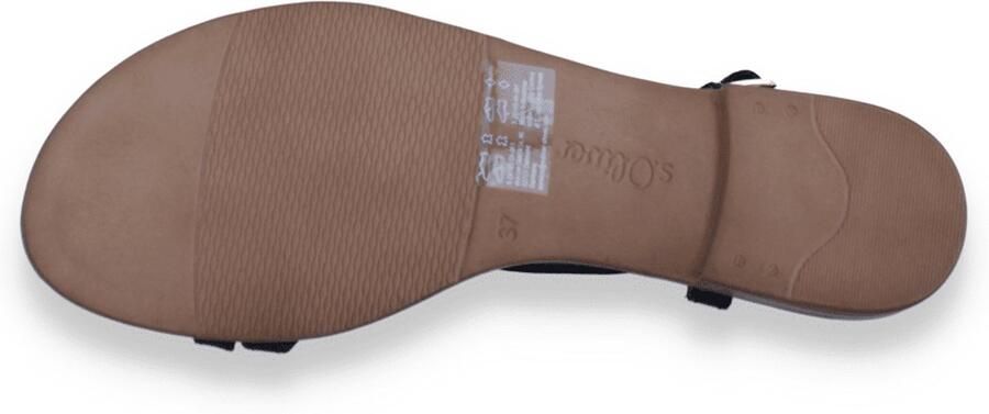 S.Oliver Zwarte damessandalen stijlvolle keuze