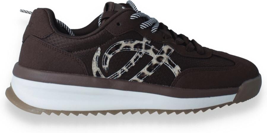 S.Oliver Dames Sneaker Bruin leopard