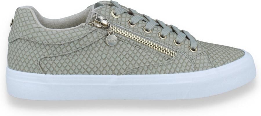 S.Oliver Dames Sneaker Taupe goud