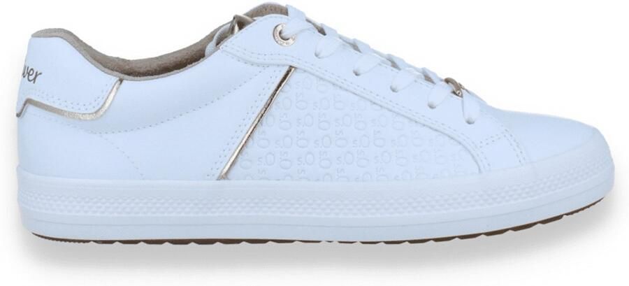 S.Oliver Dames Sneaker Wit
