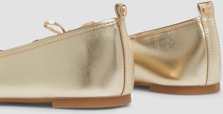 S.Oliver female Ballerina's met strik en leoprint