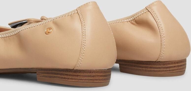 S.Oliver female Ballerina's van imitatieleer met strik