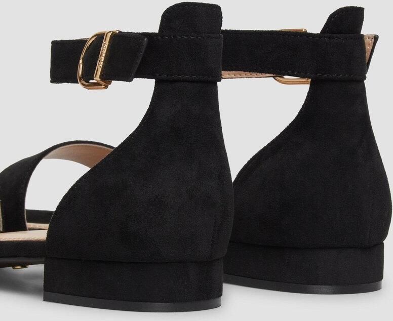 S.Oliver Sandalen met riem zwart