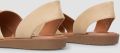 S.Oliver Women Shoes suède leren sandalen beige - Beige