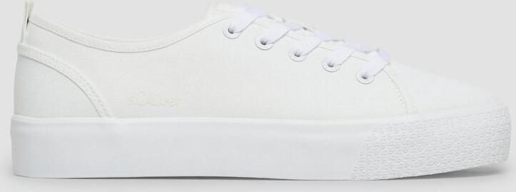 S.Oliver female Nette sneaker met plateauzool