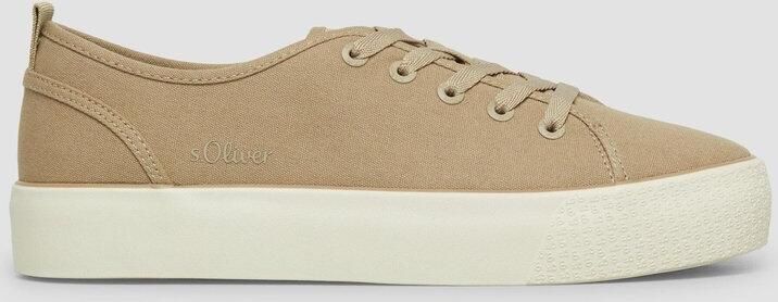 S.Oliver female Nette sneaker met plateauzool