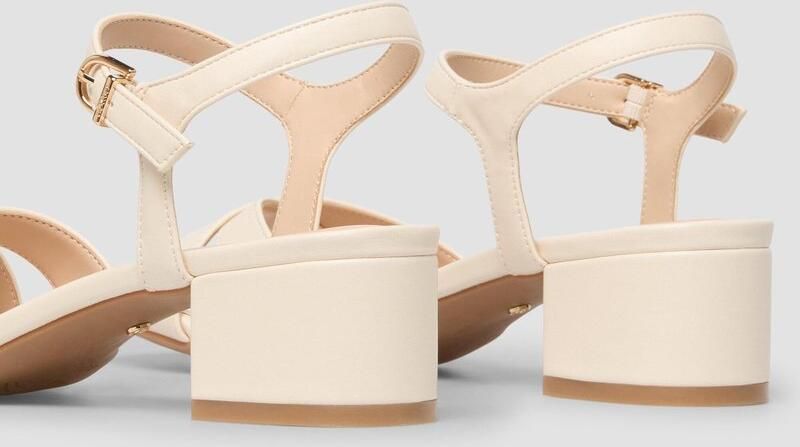 S.Oliver female Pumps met blokhak in lederlook - Foto 1