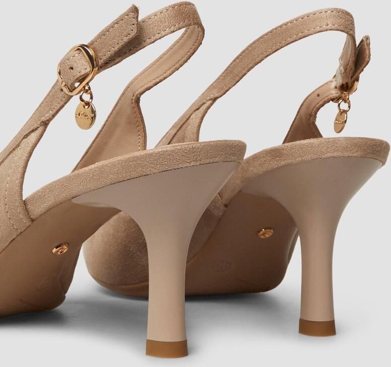S.Oliver female Slingback pumps met gesp
