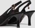 S.Oliver female Slingback pumps met gesp - Zwart