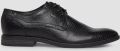S.Oliver male Elegante veterschoenen in lederlook - Zwart
