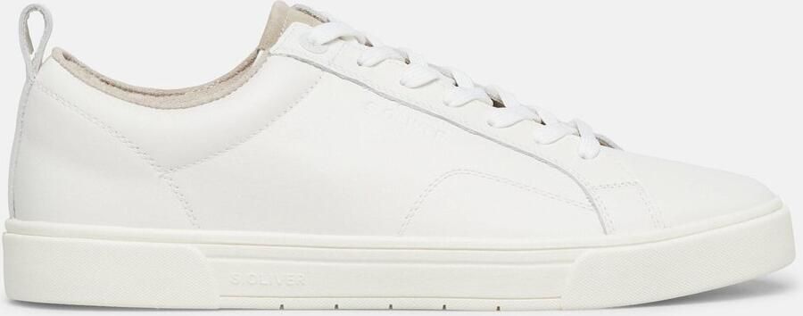 S.Oliver male Leren sneaker met veters