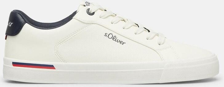 S.Oliver Sneakers laag navy rood wit