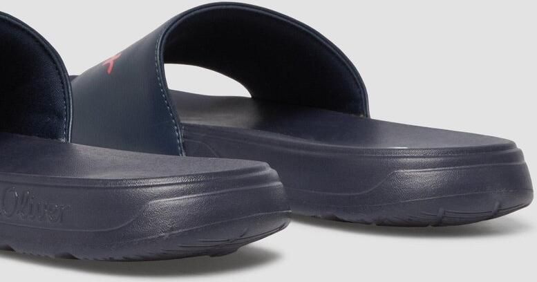 S.Oliver Muiltjes donkerblauw kersrood wit