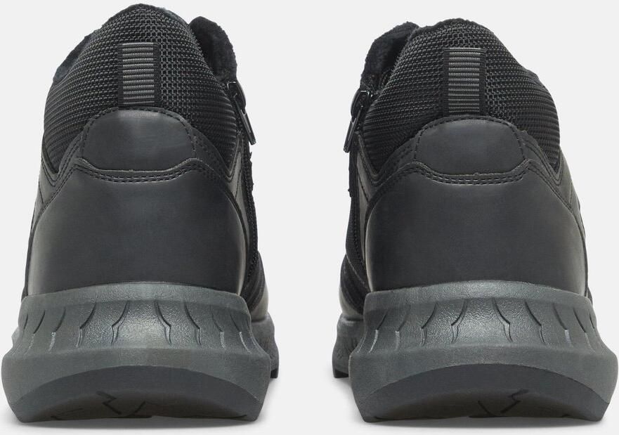 S.Oliver male Sportieve sneakers in een mix van materialen