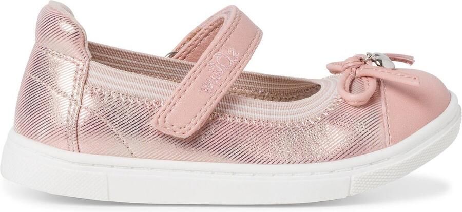 S.Oliver Ballerina's met riempje in mooie metallic-look - Foto 2