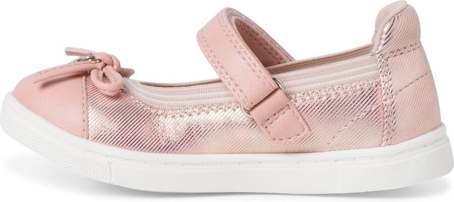 S.Oliver Ballerina's met riempje in mooie metallic-look - Foto 3