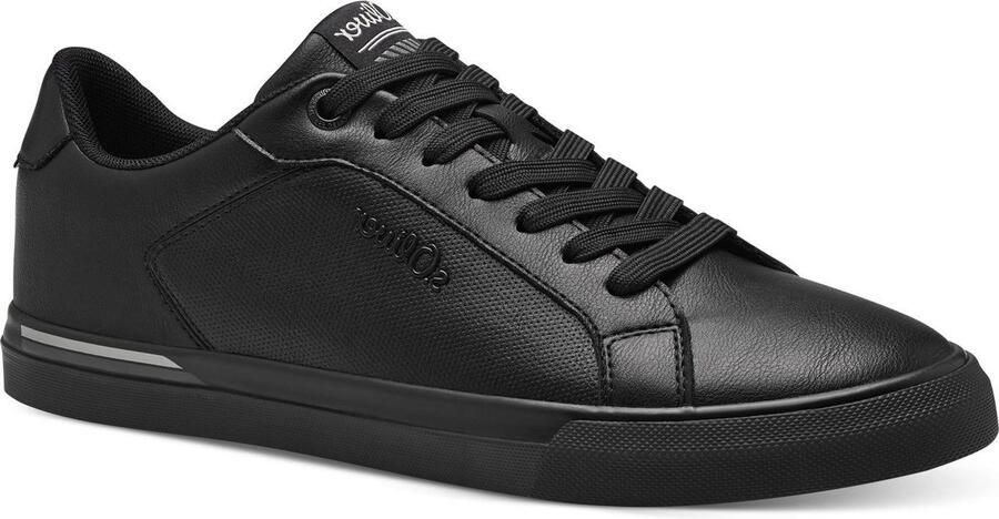 S.Oliver Zwarte Sneakers voor Mannen Black Heren
