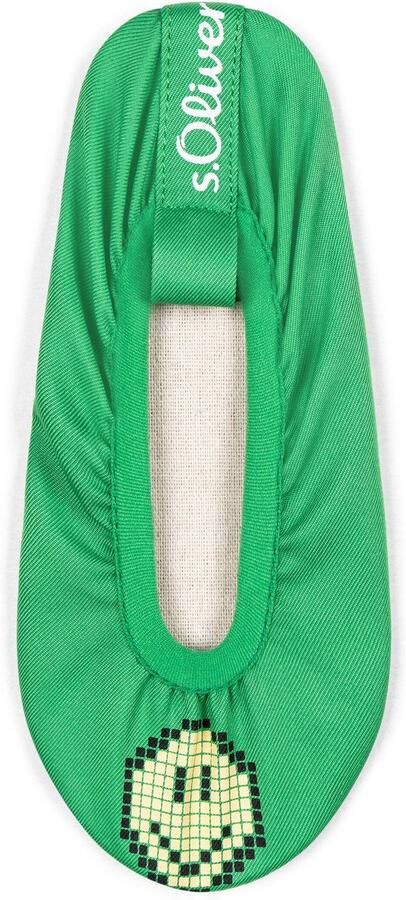 S.Oliver Turnschoenen kinderen gerecycled polyester hielflap elastische band antislipzool sport comfort veiligheid
