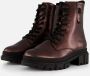 S.Oliver Vegan veterboots bruin Synthetisch - Thumbnail 1