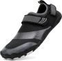 SOMIC Waterschoenen Aquaschoenen Trail Running Schoenen Fitnessschoenen -Outdoor Ade d Antislip Instelbaar Klittenband Schnell Trocknend trailschoenen Zwart - Thumbnail 1