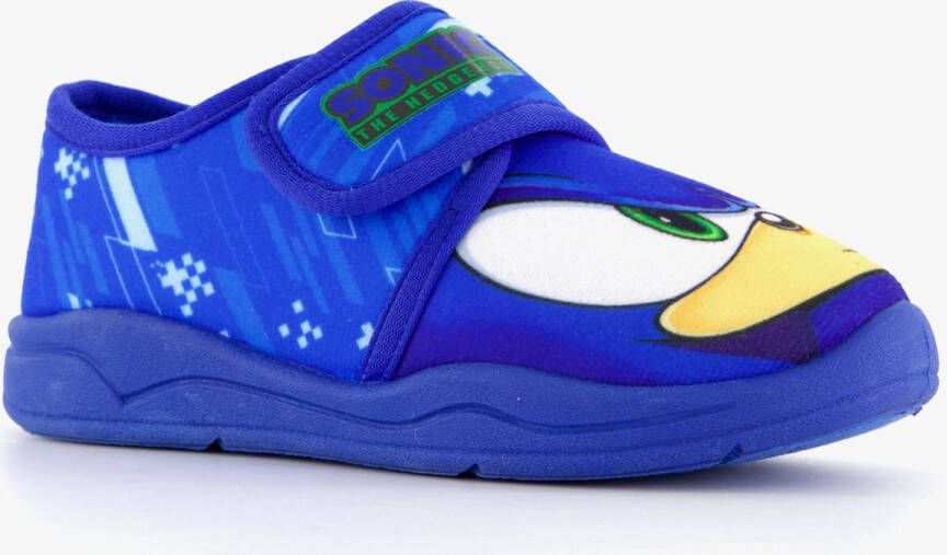 Sonic kinder pantoffels blauw Sloffen