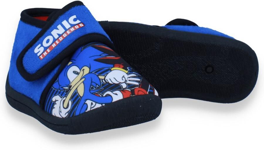 Sonic Jongens Pantoffel Blauw