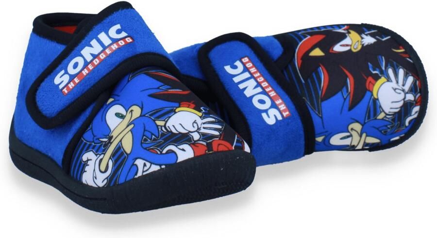 Sonic Jongens Pantoffel Blauw