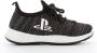 Sony Playstation jongens schoenen lage sneaker- zomerschoen zwart wit met logo ideaal kerst cadeau - Thumbnail 1