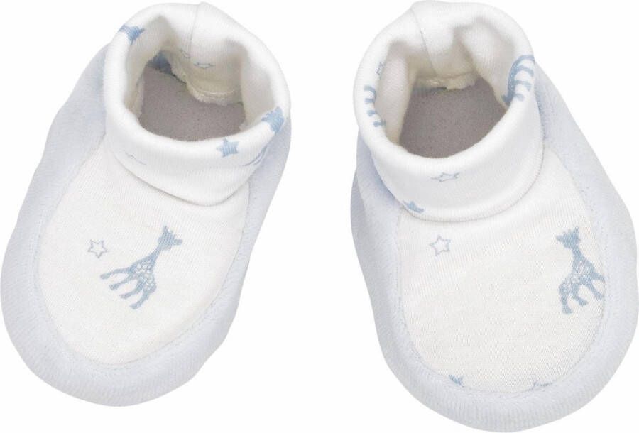 Sophie la Girafe Sophie de giraf babyslofjes blauw
