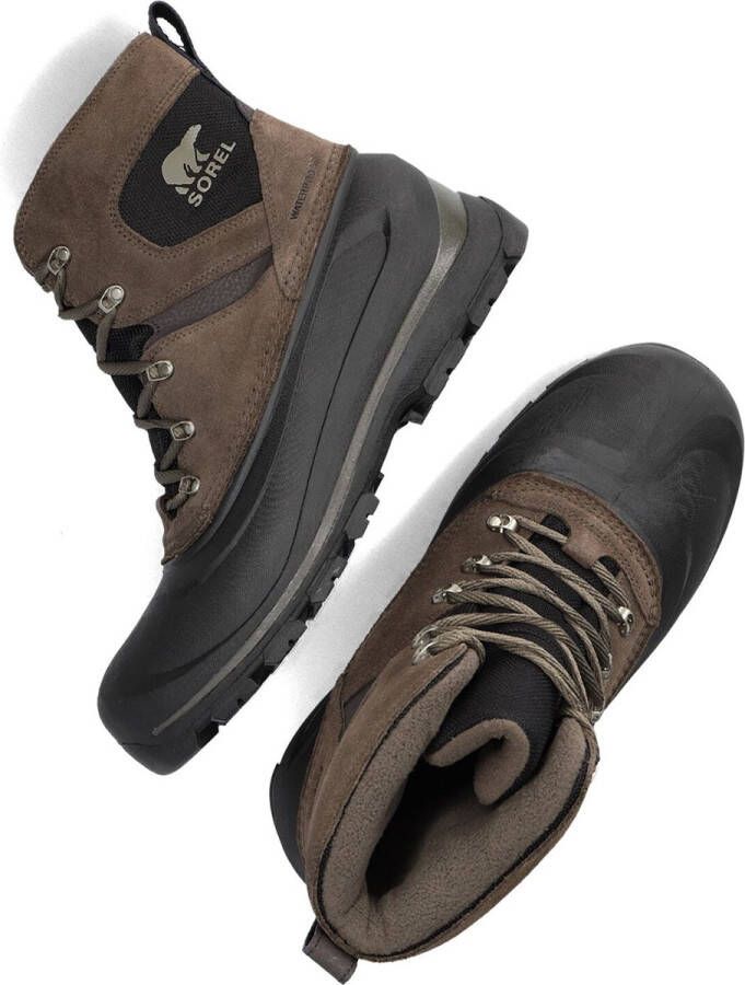 Sorel Buxton Lace Wp Veterboots Laarzen Met Veters Heren Bruin