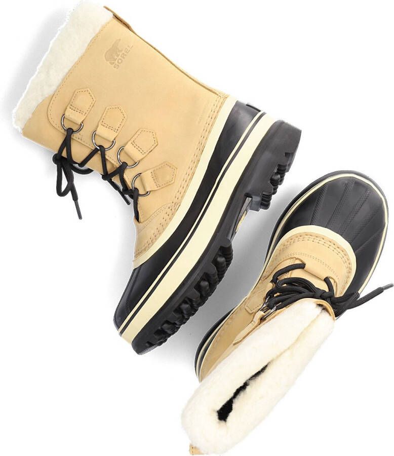 Sorel Caribou Wp Vachtlaarzen Warme Laarzen Dames Cognac +