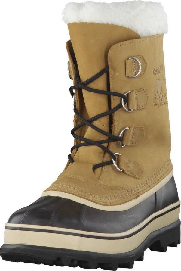 Sorel Caribou Veterboots Laarzen Met Veters Heren Camel +