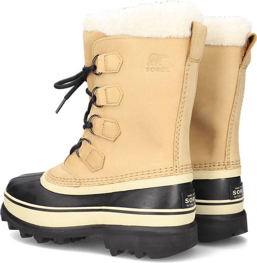 Sorel Caribou Wp Vachtlaarzen Warme Laarzen Dames Cognac + - Foto 4