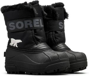 Sorel CHILDRENS SNOW COMMANDER? Snowboots Kinderen Black Charcoal