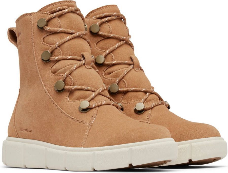 Sorel EXPLORER™ III JOAN WP Women's Outdoorlaarzen Tawny Buff Chalk