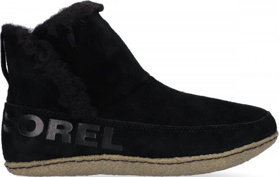 Sorel Nakiska Bootie Pantoffels Sloffen Dames Zwart