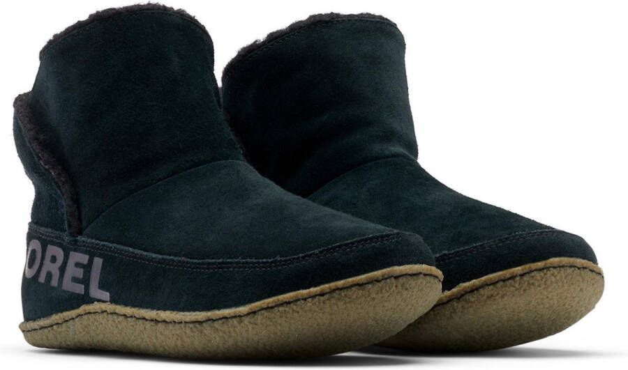 Sorel Nakiska Bootie Pantoffels Sloffen Dames Zwart