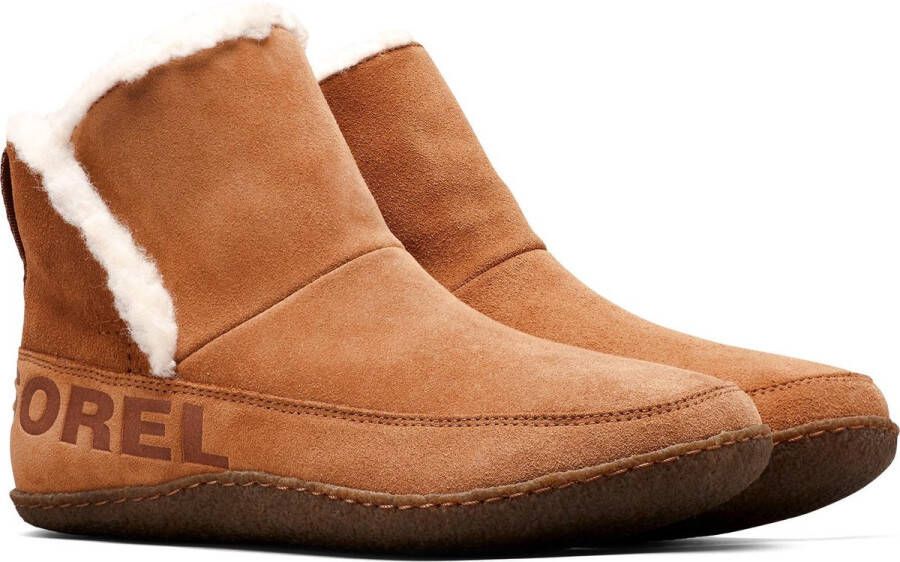 Sorel NAKISKA BOOTIE Dames Sloffen Camel Brown Natural - Foto 3