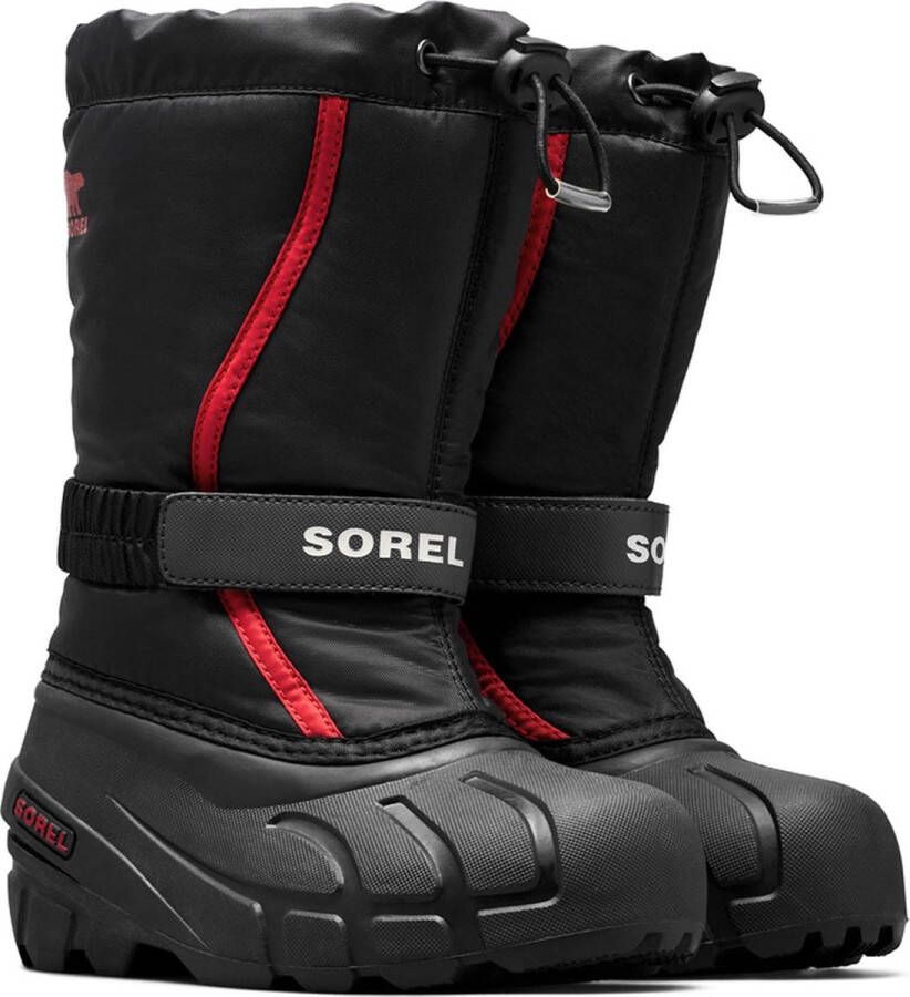 Sorel Snowboots Unisex zwart rood