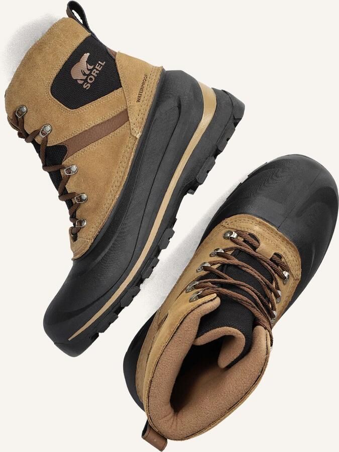 Sorel BUXTON? LACE Snowboots Mannen Delta Black