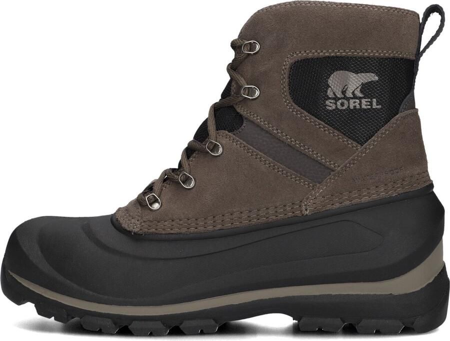 Sorel Buxton Lace Waterproof Winterschoenen zwart bruin