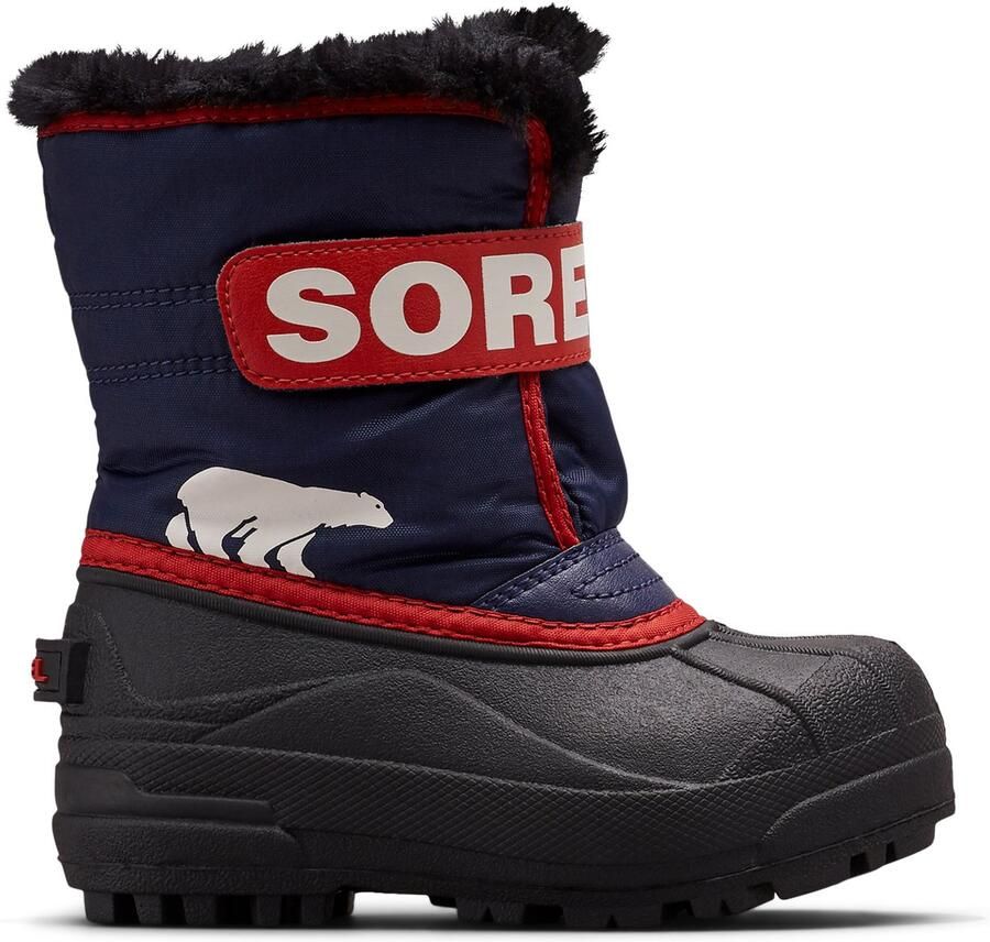 Sorel CHILDRENS SNOW COM DER™ BOOT Unisex Snowboots Nocturnal Sail Red