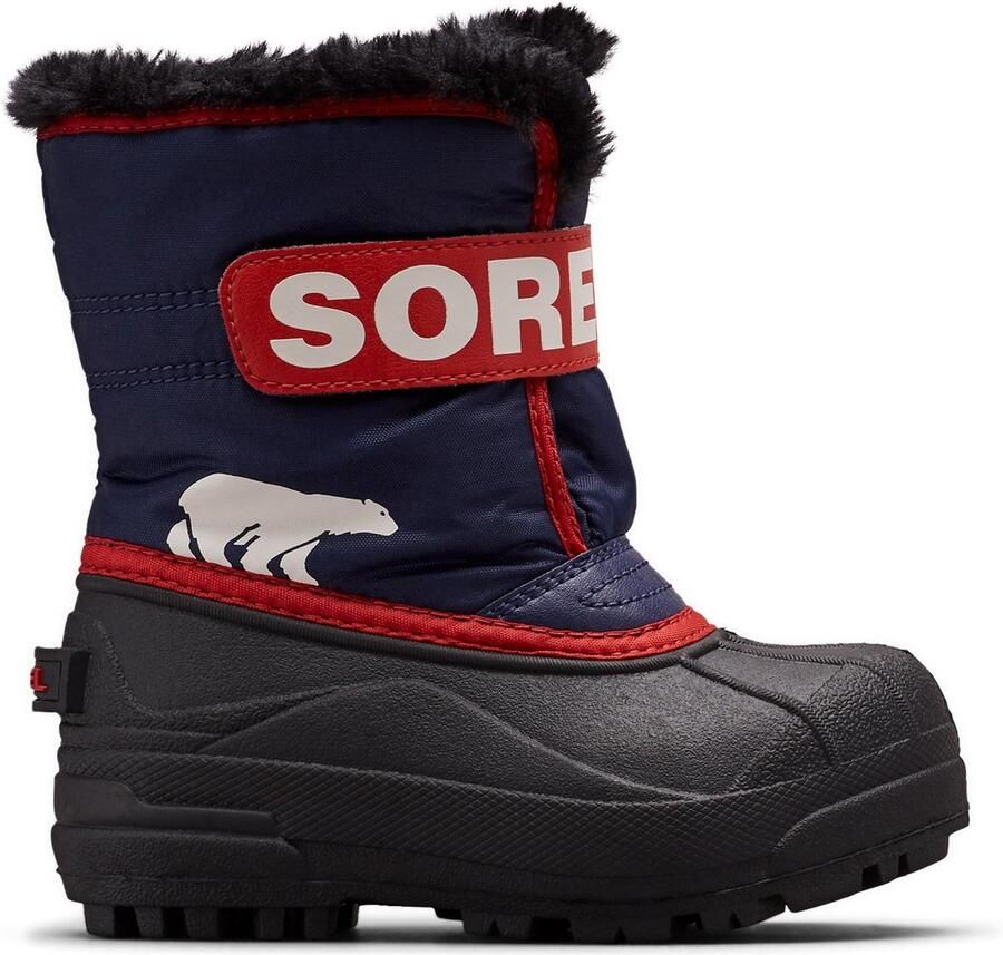 Sorel Childrens Snow Commander Kids Snowboots Nocturnal. Sail