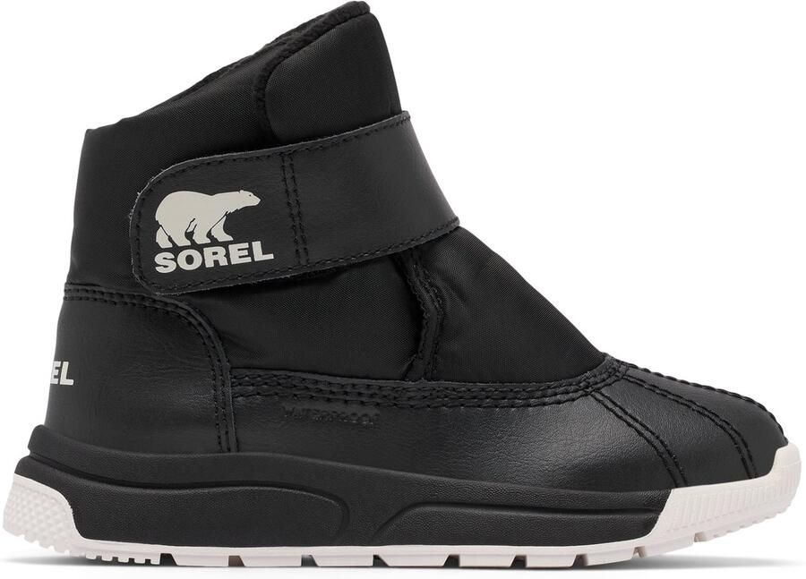 Sorel CHILDREN'S WHITNEY™ III STRAP MID WP Unisex Snowboots Black Sea Salt