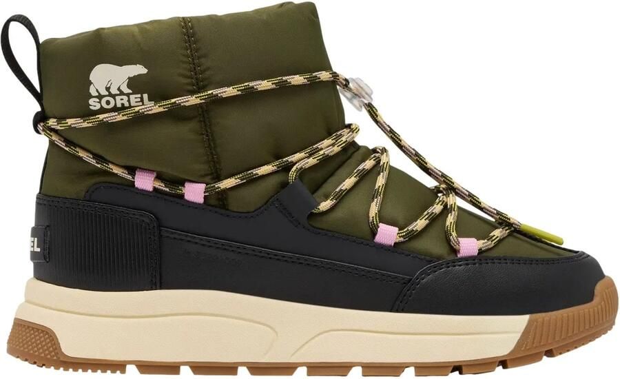 Sorel Women's Whitney III Slip-On WP Winterschoenen olijfgroen