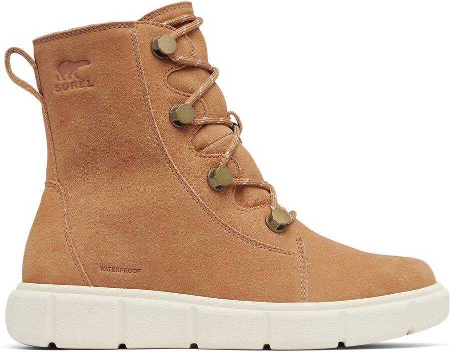 Sorel EXPLORER™ III JOAN WP Women's Outdoorlaarzen Tawny Buff Chalk