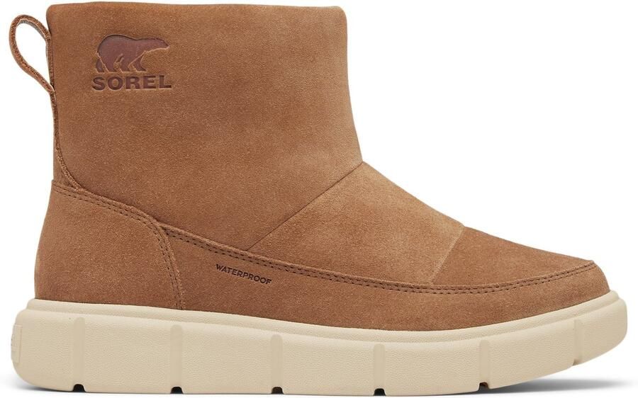 Sorel EXPLORER™ III SLIP-ON WP Women's Outdoorlaarzen Velvet Tan Chalk